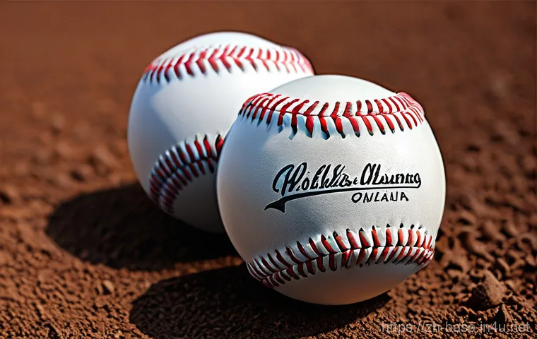 야구공의 종류와 차이점 - Here are three detailed image generation prompts based on the provided text about baseballs, designe...