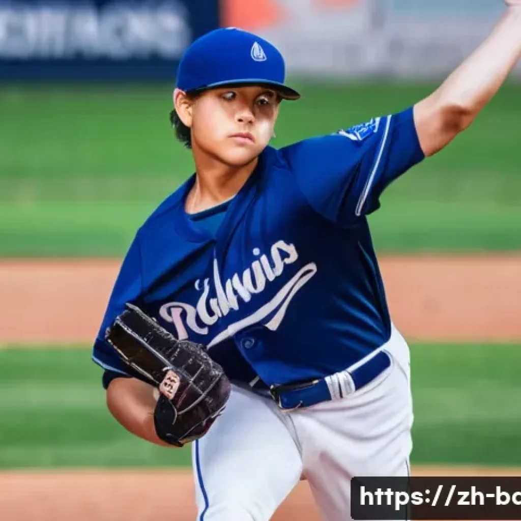 야구 관련 최신 뉴스 및 트렌드 - A dynamic scene of a young baseball rookie pitcher in action on the mound during a professional leag...